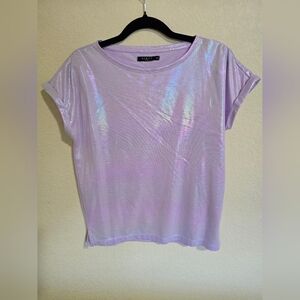 Iridescent Lilac Tee